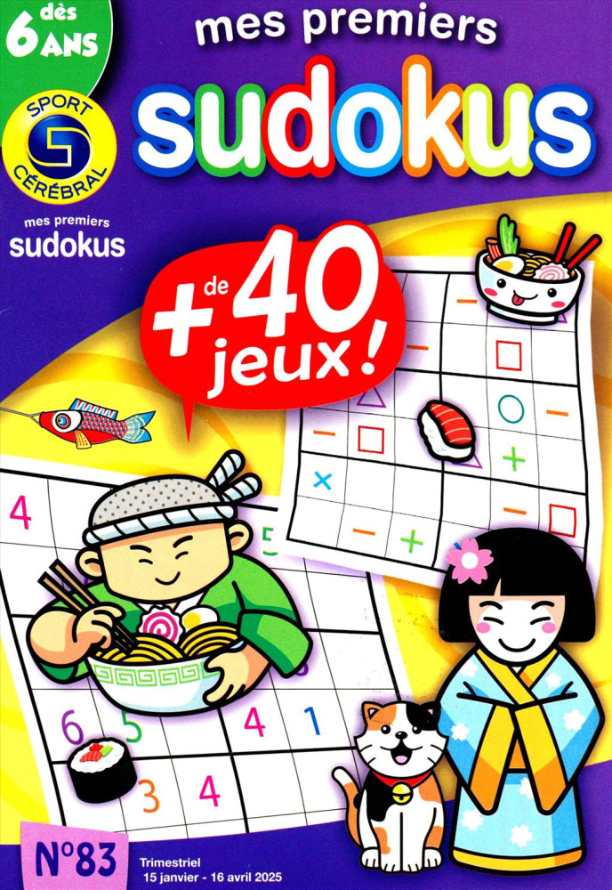 MES PREMIERS SUDOKUS 